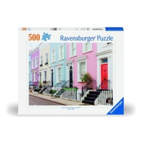 Ravensburger - Puzzle case colorate 500 piese design nou Ravensburger - 1